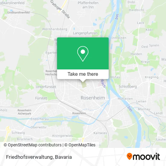 Карта Friedhofsverwaltung
