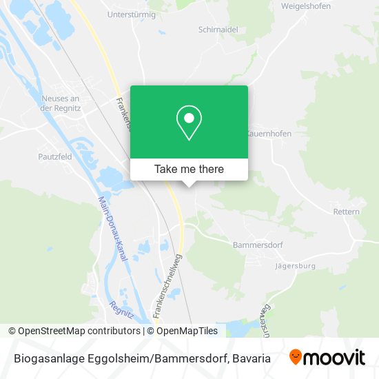 Biogasanlage Eggolsheim / Bammersdorf map