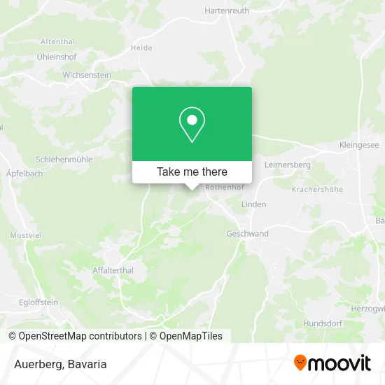Карта Auerberg