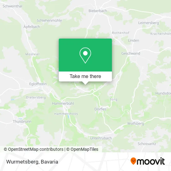 Карта Wurmetsberg