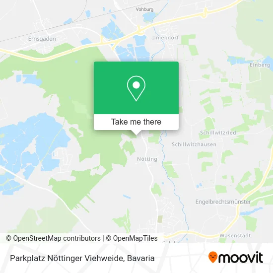 Карта Parkplatz Nöttinger Viehweide