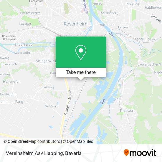 Vereinsheim Asv Happing map