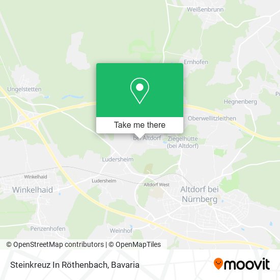 Steinkreuz In Röthenbach map