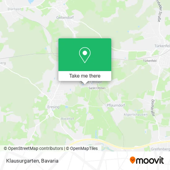 Карта Klausurgarten