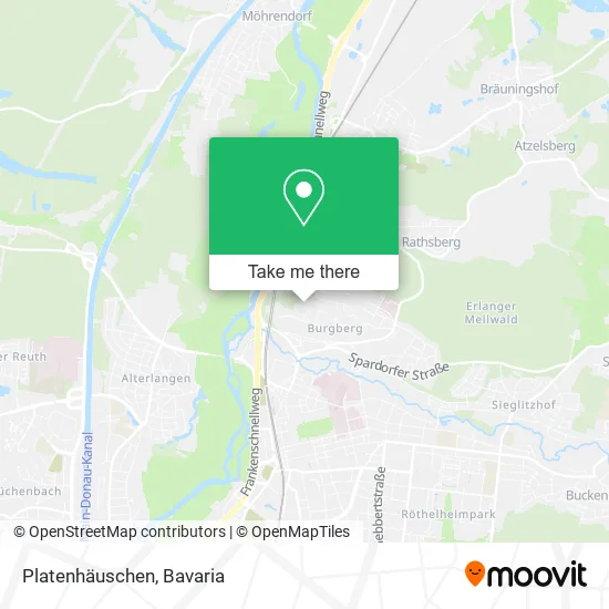 Карта Platenhäuschen