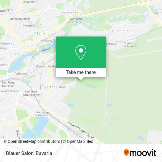 Карта Blauer Salon