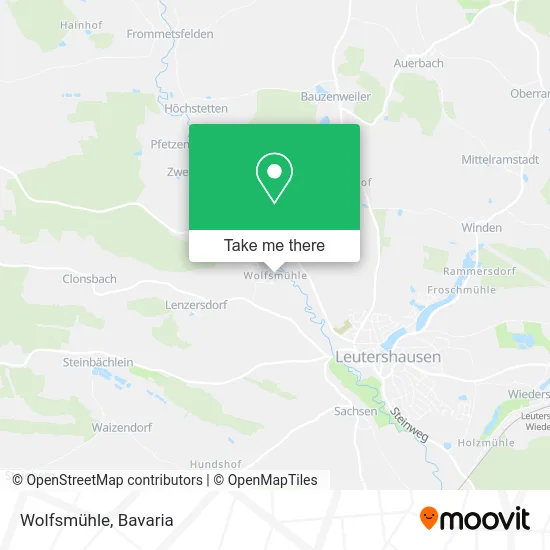 Карта Wolfsmühle