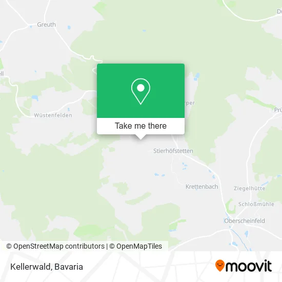 Карта Kellerwald