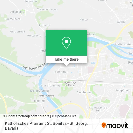 Карта Katholisches Pfarramt St. Bonifaz - St. Georg