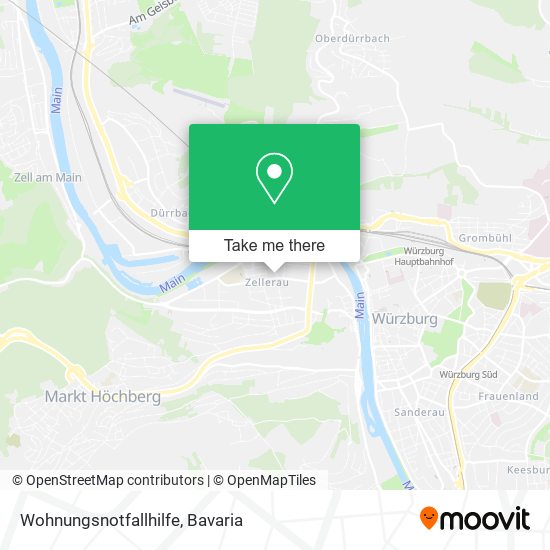 Карта Wohnungsnotfallhilfe