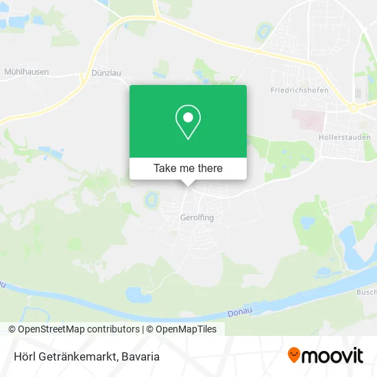 Карта Hörl Getränkemarkt