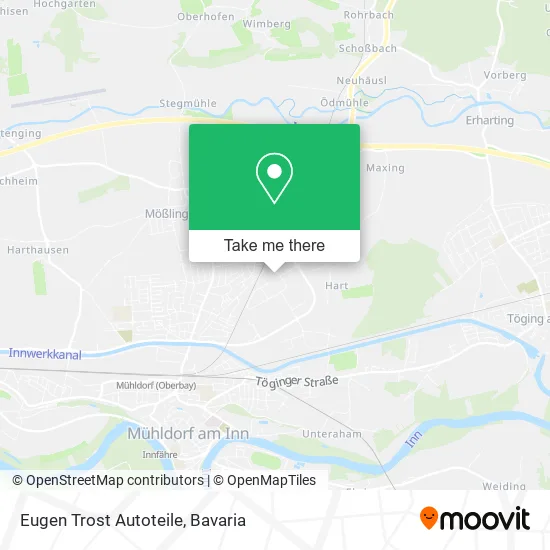 Карта Eugen Trost Autoteile