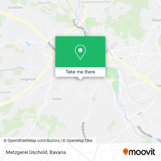 Карта Metzgerei Uschold