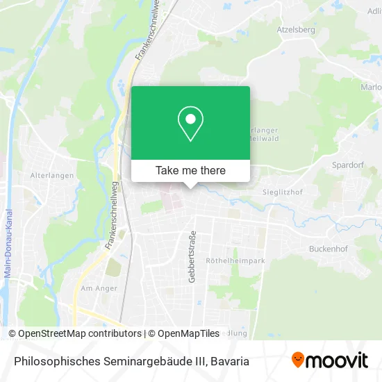 Карта Philosophisches Seminargebäude III