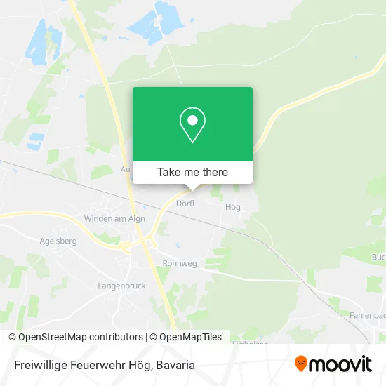 Карта Freiwillige Feuerwehr Hög