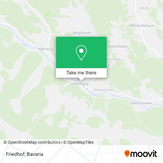 Карта Friedhof