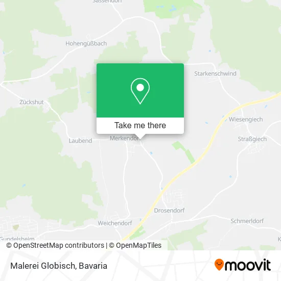 Карта Malerei Globisch