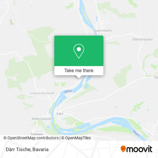 Карта Därr Tische