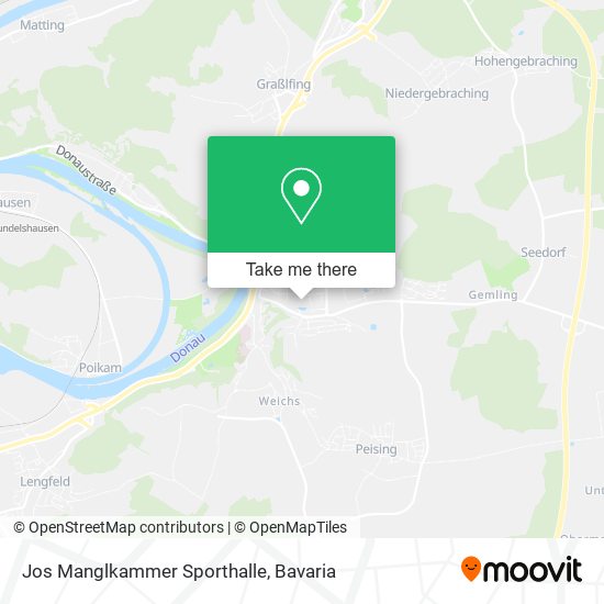 Карта Jos Manglkammer Sporthalle