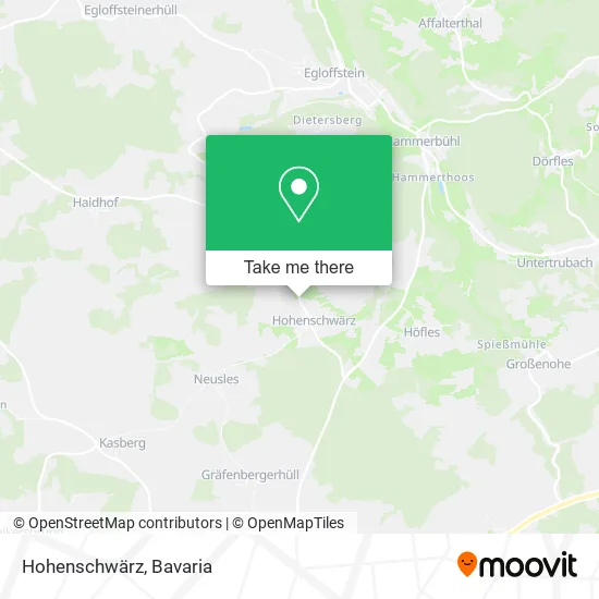 Карта Hohenschwärz