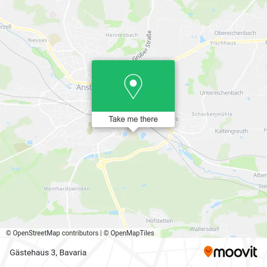 Карта Gästehaus 3