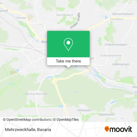 Карта Mehrzweckhalle