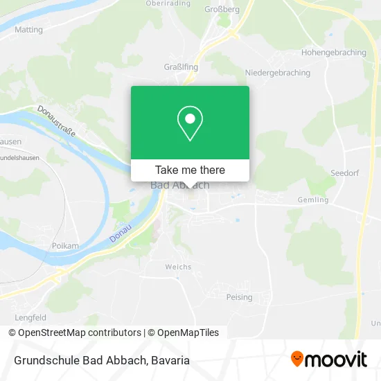 Карта Grundschule Bad Abbach
