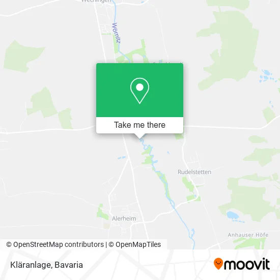 Карта Kläranlage