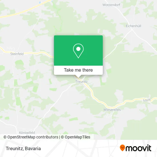 Карта Treunitz