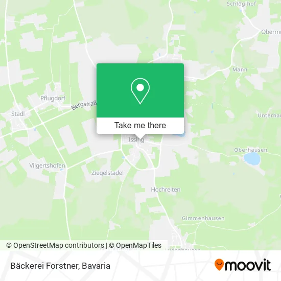 Карта Bäckerei Forstner
