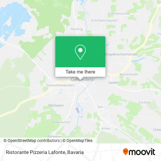 Карта Ristorante Pizzeria Lafonte