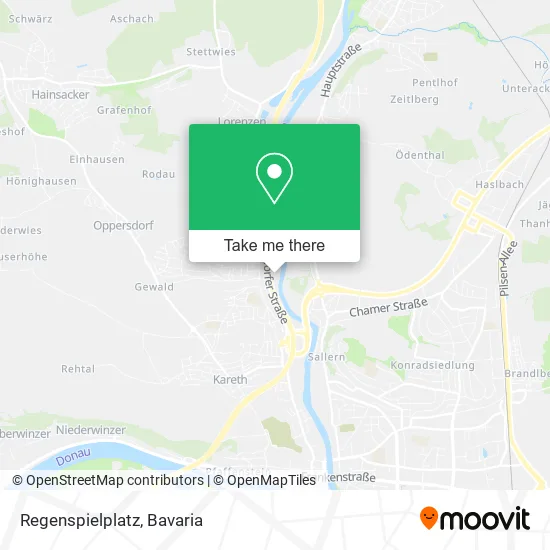 Карта Regenspielplatz