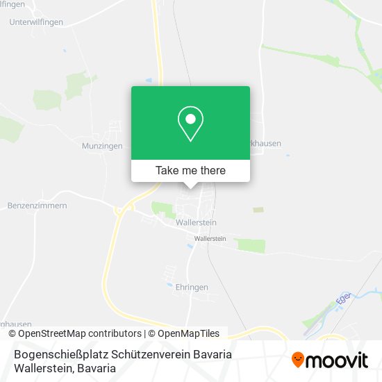 Bogenschießplatz Schützenverein Bavaria Wallerstein map