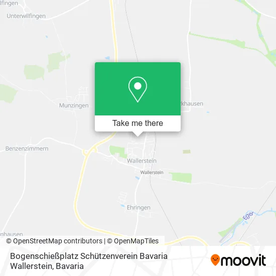 Bogenschießplatz Schützenverein Bavaria Wallerstein map