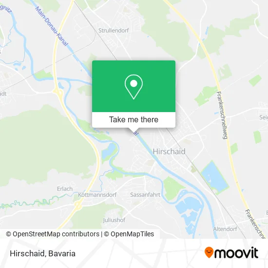 Карта Hirschaid