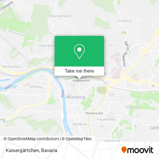 Kaisergärtchen map