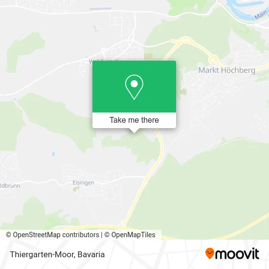 Карта Thiergarten-Moor