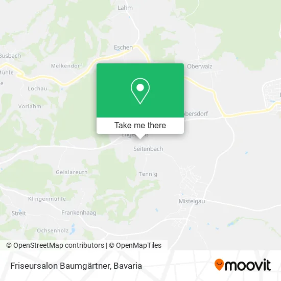 Карта Friseursalon Baumgärtner