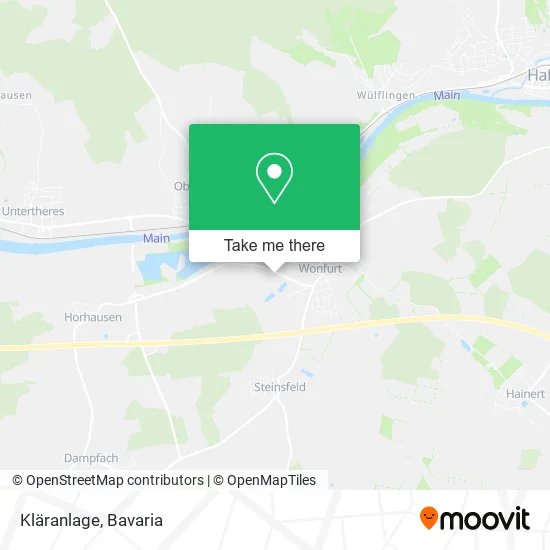 Карта Kläranlage