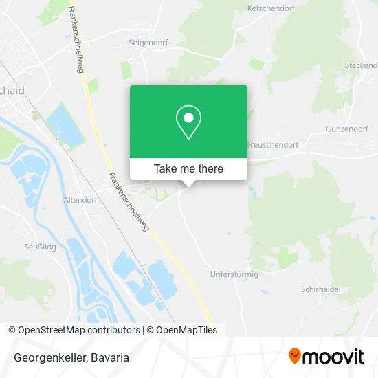 Карта Georgenkeller