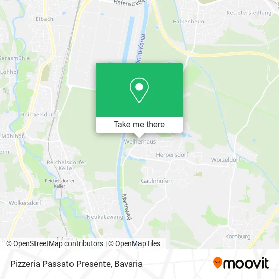 Карта Pizzeria Passato Presente