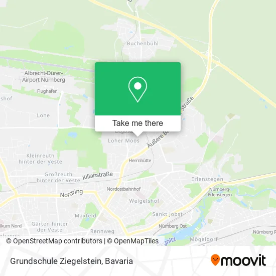 Карта Grundschule Ziegelstein