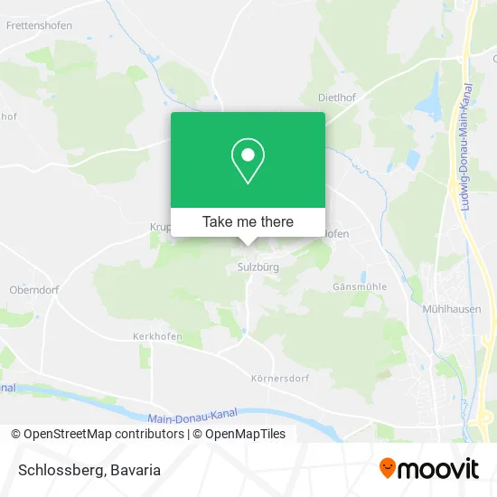 Карта Schlossberg