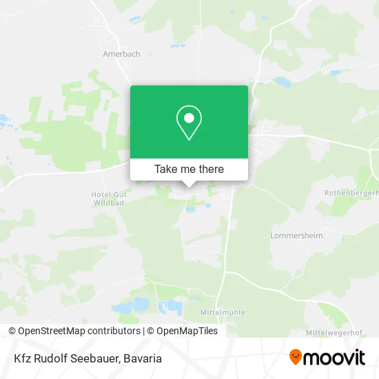 Карта Kfz Rudolf Seebauer