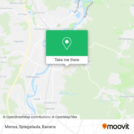 Карта Mensa, Spiegelaula