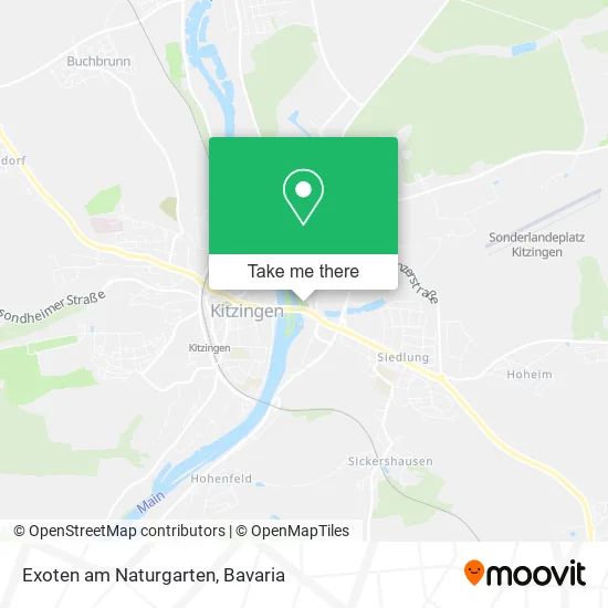 Карта Exoten am Naturgarten