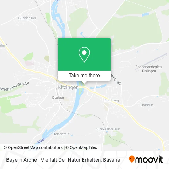 Карта Bayern Arche - Vielfalt Der Natur Erhalten