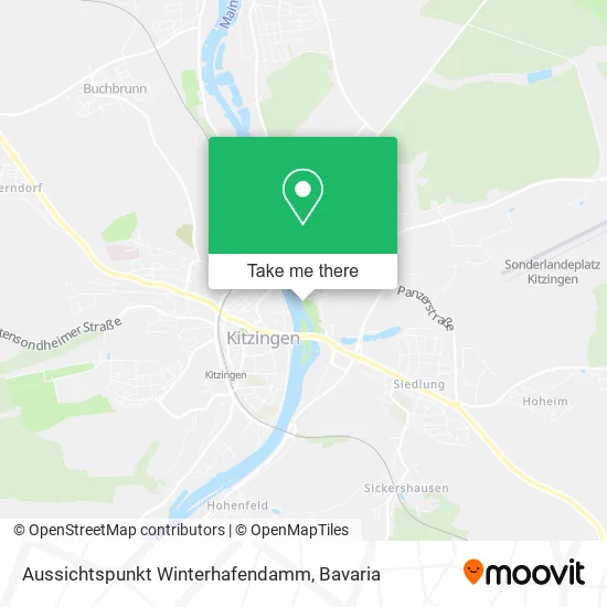 Карта Aussichtspunkt Winterhafendamm