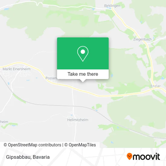 Gipsabbau map