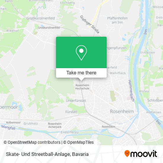 Skate- Und Streetball-Anlage map